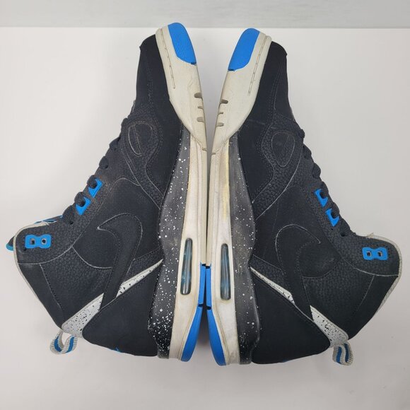 Nike Air Flight 13 Mid Men's Black Photo Blue Sneakers 579961-001 US Size 9.5 - Picture 6 of 8